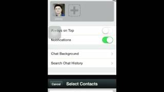 How to create or open a new Group Chat in weChat app