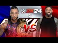 Jey uso vs Damian preist backlash WWE 2k24