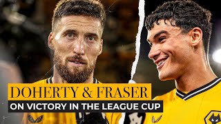 "It doesn't feel real yet!" | Matt Doherty on his double and Nathan Fraser on his dream debut!