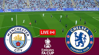 [LIVE] Manchester City vs Chelsea. FA Cup 2023/24  match -  game simulation