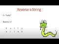 How to Reverse a String in Python I Learn Python By Example