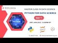 Day1 : Python for Data Science | 30 Days Free Master Class on Data Science & Analytics