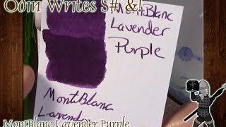 Odin Writes S^$#: MontBlanc Lavender Purple