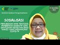 sosialisasi perubahan kmk 770 2022 sesi 2