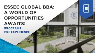 ESSEC Global BBA: A world of opportunities awaits! | ESSEC Programs