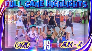 OYAD VS ADM - A | BEST HIGHLIGHTS THE COMMISSIONER'S MIDGET 16U BASKETBALL LEAGUE SEASON 5