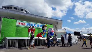 【別海りょウシくん】第48回産業祭「枚方市ひこぼしくんとPR」