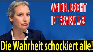 Alice Weidel bricht Interview ab: Die überraschende Wahrheit hinter der Entscheidung!