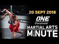 ONE Martial Arts Minute | 20 September