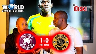 Swallows FC 1-0 Kaizer Chiefs | Manyama is Like One Less Player | Tso Vilakazi