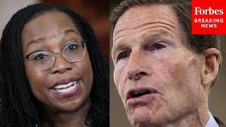 Richard Blumenthal Rips 'Meritless Demagoguery, Concocted Outrage' Against Ketanji Brown Jackson