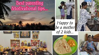 Dinner preparation / Evening to night routine / Parenting Motivational tips / dandruff hairpack