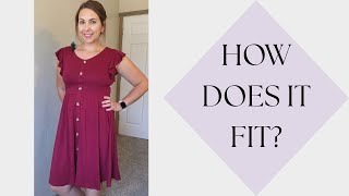 Very flattering dress! Watch for sizing