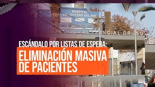 EXCLUSIVO | Escándalo por listas de espera eliminadas en Hospital Sótero del Río #ReportajesT13
