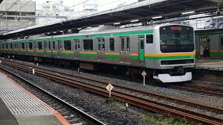 E231系1000番台横コツK-38+宮ヤマU55大宮駅発車