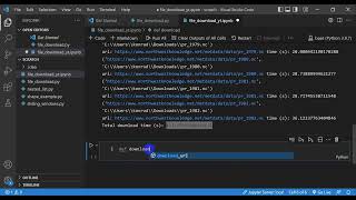 Download Multiple Files (or ULRs) in Parallel with Python