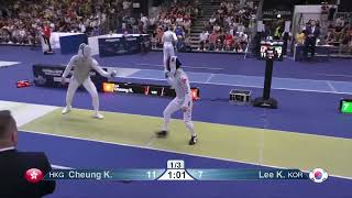 World Championships 2023 SMF - L64 - Cheung Ka Long HKG v Lee Kwanghyun KOR