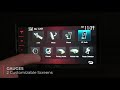 jvc kw v350bt dvd multimedia receiver product demo video