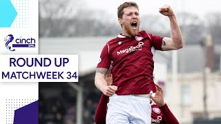 Abroath Close Gap ahead of Top of the Table Clash! | Lower League Matchweek 34 Round Up | cinch SPFL