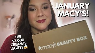 JANUARY 2025 MACY’S BEAUTY BOX UNBOXING: The La Mer Takeover! Omg, This $3,000 Cream Shocked Me!! 😱