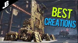 Crossouts best creations, Sniper Tower, Sideways truck, 8 goliath tracked build and more - Crossout