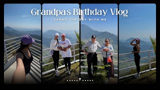 Grandpa’s Birthday Vlog:hike to Dhiki Dada Resort, surprising grandpa for his bday|LIFE IN POKHARA|