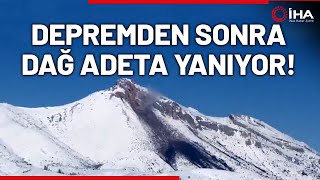 Kahramanmaraş'ta Yanardağ Paniği! Muhabirimiz Bölgede Yaşananları Anlattı