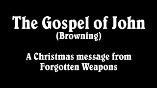 Gun Jesus Apocrypha: The Gospel of Browning