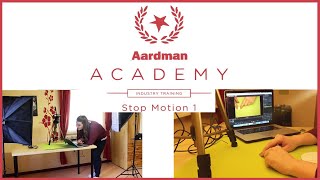 Aardman Academy // Stop Motion // My Experience // Week 01