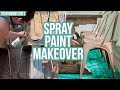 Easy Farmhouse Chair Makeover ⭐ How To Spray Paint Furniture