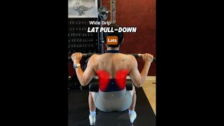 Wide Grip Lat Pulldown Tips: