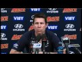 AFL 2011 - Round 22 - Carlton Press Conference after the game