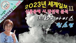 시창작번외특강 4부 29강 [2023년 세계일보신춘문예 시 당선작, 드라이아이스결혼기념일, 민소연],시분석,심사평,시쓰기,공모전당선작,시쓰는법,시잘쓰는법,시창작 신춘문예시당선작해설