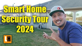 Smart Home Security Tour 2024 #lifehackster