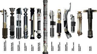 EVERY SINGLE Lightsaber Type in Star Wars