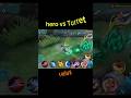 Hero vs turret part 7|REDRAIN|#mlbb #mobilelegends #turret#herovsturret