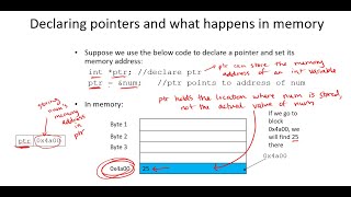 Lecture 14: Introduction to Pointers in C++