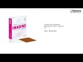 inadine non adherent dressing 5 x 5cm pack of 25 jkp01481