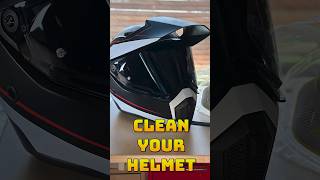 Use this simple hack to clean your motorcycle helmet liner