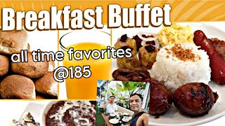 ANG BINABALIK BALIKAN NAMING MURANG BREAKFAST BUFFET | FINIO AT PEARL DRIVE QUEZON CITY