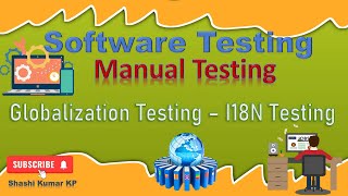 Globalization | Internationalization testing | Software Testing | Manual Testing #softwaretesting