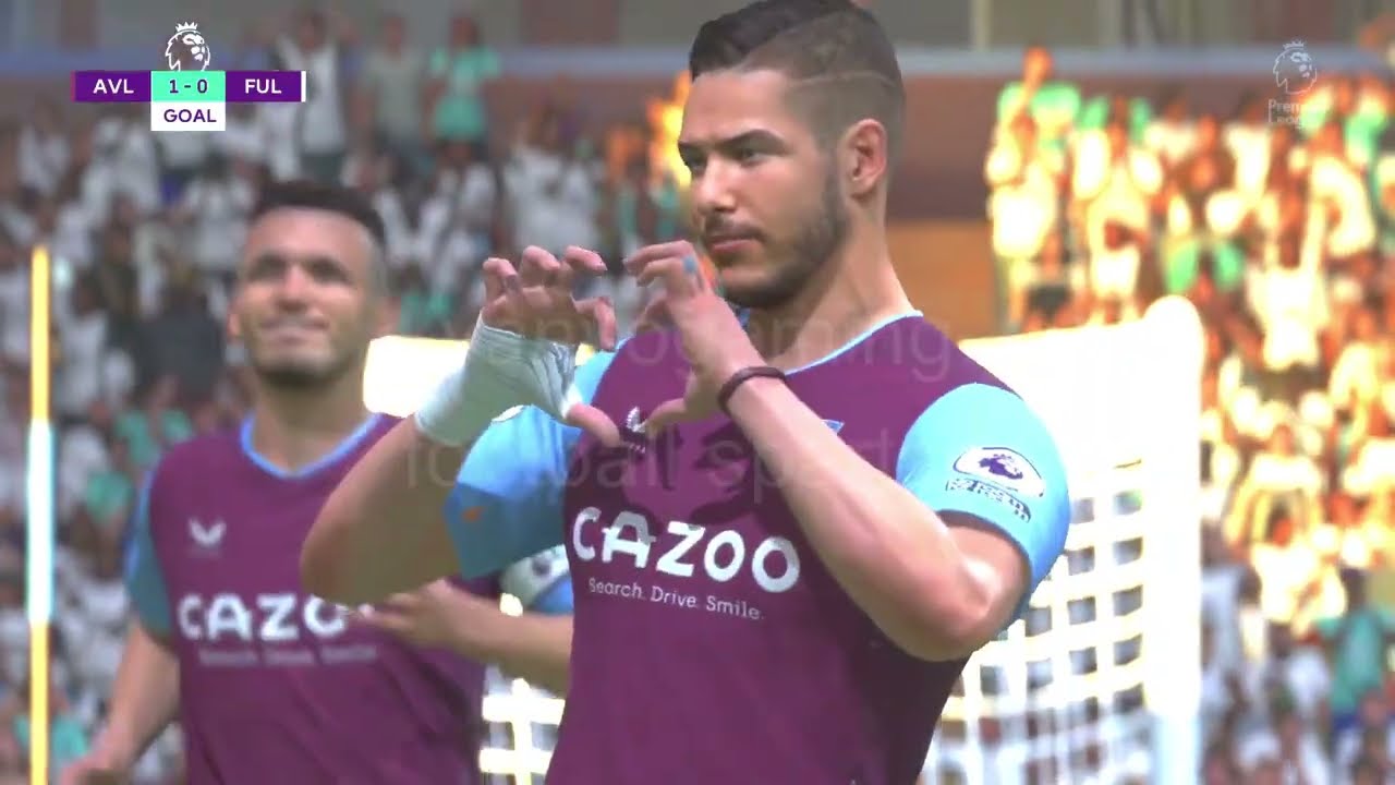 Aston Villa Vs Fulham | Premier League Highlights - YouTube