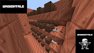 Fallen Down from UNDERTALE minecraft noteblock (handmade)