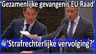 Wybren van Haga 'Wat als u voor een rechter komt?' v Mark Rutte - Algemene Politieke Beschouwingen