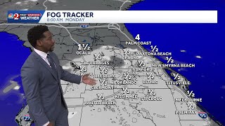 Foggy Workweek Start In Central Florida | Spring Temps Return By Midweek