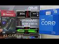 intel Core i5 12400 ASUS PRIME H610M-A WiFi D4 Transcend SSD 250H Desktop PC Build