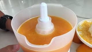 Orange Juice using Philips Citrus Press