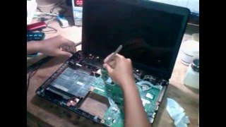 Toshiba C600 White Screen