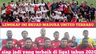 Daftar Pemain madura united 2020 - profil pemain baru madura united 2020 - skuad madura united 2020