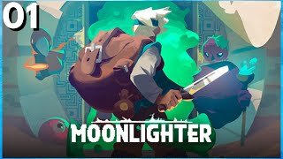 MOONLIGHTER | Walkthrough Gameplay Part 1 | Town of Rynoka